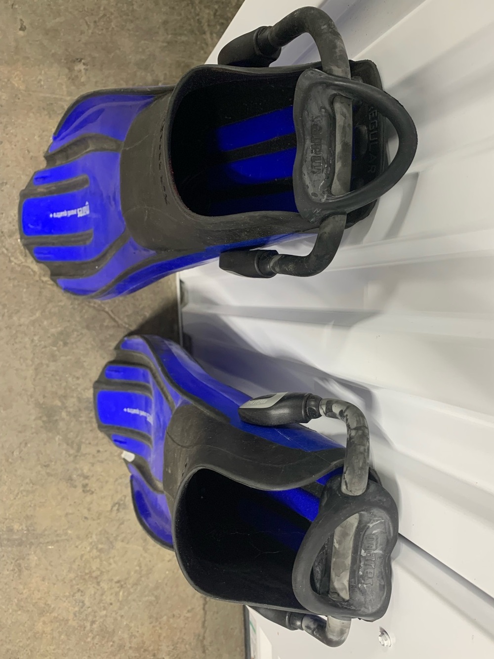 Scuba Diving Fins Adjustable Open Heel - Men’s Size Regular - Picture 6 of 14